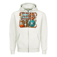 Oatmeal Heather Fall Autumn Leopard Momo Zipper Hoodie - LillyAllenDesigns