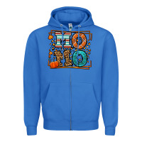 True Royal Fall Autumn Leopard Momo Zipper Hoodie - LillyAllenDesigns