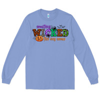Colony Blue something wicked this way comes Long Sleeve Tee - CowGirlArtShop