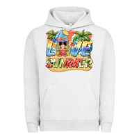 Pigment Lunar Rock love summer gnomes  Background Urban Hoodie - BarkalooDesign