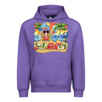 Tulip love summer gnomes  Background Urban Hoodie - BarkalooDesign