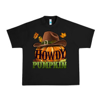 Black Howdy pumpkin Urban Heavy Tee - NancyCooperArtShop