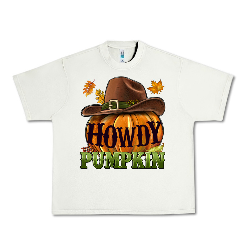Howdy Pumpkin Urban Heavy Tee by NancyCooperArtShop | Teevron