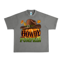 Tornado Howdy pumpkin Urban Heavy Tee - NancyCooperArtShop