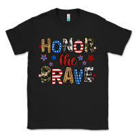 Black honor the brave Classic Tee - RanaPortraitStore