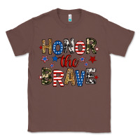 Chestnut honor the brave Classic Tee - RanaPortraitStore