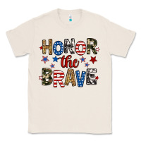 Natural honor the brave Classic Tee - RanaPortraitStore