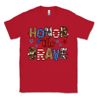 Red honor the brave Classic Tee - RanaPortraitStore