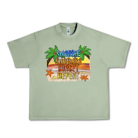 Oil Green sunrise sunburn sunset repeat2 Urban Heavy Tee - JahusDesignShop