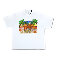 White sunrise sunburn sunset repeat2 Urban Heavy Tee - JahusDesignShop