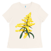 Bone Botanical Goldenrod Ladies Tee - LillyAllenDesigns