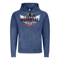 Vintage Denim happy memorial day Vintage Hoodie - HowdyJamesFarm