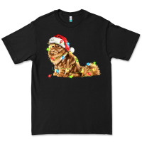 Black christmas persian cat Premium Tee - LillyAllenDesigns