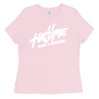 Bubblegum Pink hajime Ladies Tee - lanVoArt