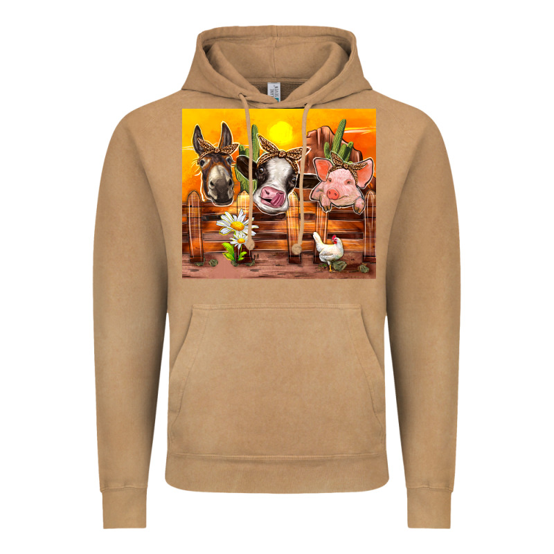 Farm Animal Vintage Hoodie by TumblerDesignByShophia | Teevron