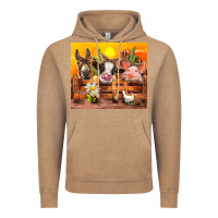 Vintage Coffee farm animal Vintage Hoodie - TumblerDesignByShophia