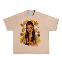 Burro Fall vibes afro woman Urban Heavy Tee - NancyCooperArtShop