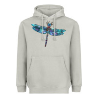 Blue Dragonfly Heavyweight Hoodie | Teevron