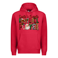 Cardinal Santa's Favorite Football Player For Christmas Premium Hoodie - FaDigitalArtStudio