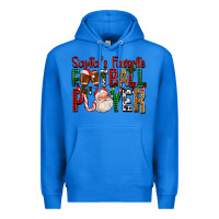 True Royal Santa's Favorite Football Player For Christmas Premium Hoodie - FaDigitalArtStudio
