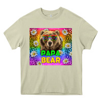 Mossy Western Papa Bear LGBTQ+ Tumbler Heavy Core Tee - BundleAndBundleShop