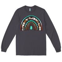 Smoke blessed western rainbow Long Sleeve Tee - Jasminsmagicworld