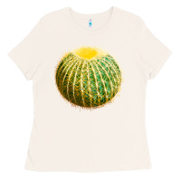 Bone Golden Barrel Cactus Ladies Tee - LillyAllenDesigns