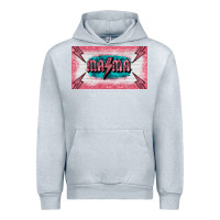 Heather Grey western mama pink glitter Urban Hoodie - BarkalooDesign