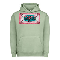 Pigment Oil Green western mama pink glitter Urban Hoodie - BarkalooDesign