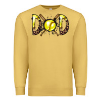 Dad Softball Premium Sweatshirt | Teevron