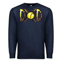 Navy dad softball Premium Sweatshirt - RacoonDesign