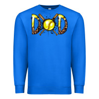 True Royal dad softball Premium Sweatshirt - RacoonDesign
