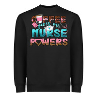 Black coffee gives me nurse powers bbs Heavyweight Sweatshirt - BundleAndBundleShop