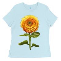 Baby Blue Gummy Bear Sunflower Ladies Tee - LillyAllenDesigns