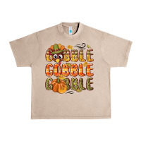 French Oak Gobble gobble turkey Thanksgiving Urban Heavy Tee - NancyCooperArtShop