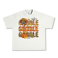 Pistachio Gobble gobble turkey Thanksgiving Urban Heavy Tee - NancyCooperArtShop