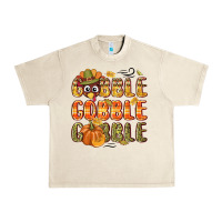 Sandshell Gobble gobble turkey Thanksgiving Urban Heavy Tee - NancyCooperArtShop