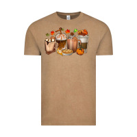 Vintage Coffee Pumpkin Spice Coffee Cups Vintage Tee - texasbilliewilder