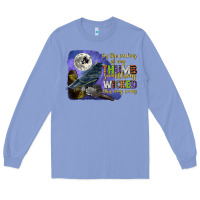 Colony Blue something wicked this way comes Long Sleeve Tee - CowGirlArtShop