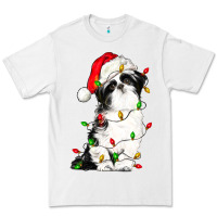 White christmas shih tzu dog Premium Tee - LillyAllenDesigns