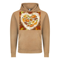 Vintage Camel fall heart with leopard Vintage Hoodie - TumblerDesignByShophia