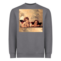 Storm Hot Trend Angels Raphael Cupid Cherubs Art Valentine Angel Heavyweight Sweatshirt - lanVoArt