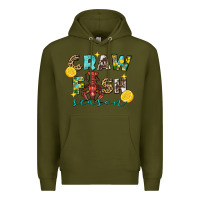 Army Green crawfish season 2 Premium Hoodie - FaDigitalArtStudio