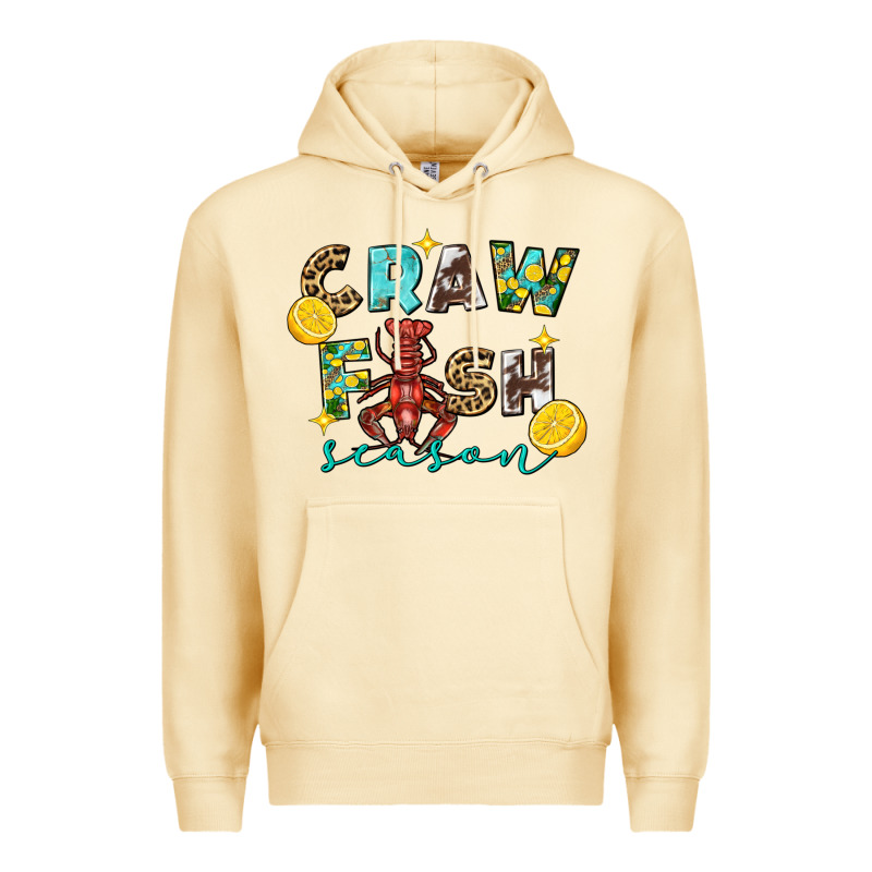 Crawfish Season 2 Premium Hoodie by FaDigitalArtStudio | Teevron