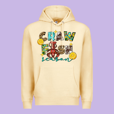 Crawfish Season 2 Premium Hoodie Designed By Fadigitalartstudio