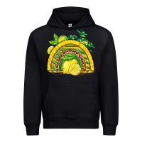 Black lemon  rainbow Urban Hoodie - BarkalooDesign