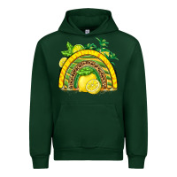 Foreset Green lemon  rainbow Urban Hoodie - BarkalooDesign