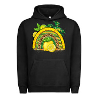 Pigment Black lemon  rainbow Urban Hoodie - BarkalooDesign