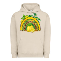 Pigment French Oak lemon  rainbow Urban Hoodie - BarkalooDesign
