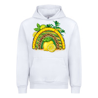 White lemon  rainbow Urban Hoodie - BarkalooDesign